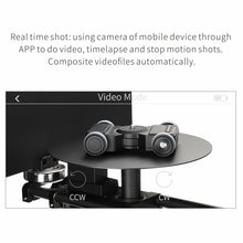 Load image into Gallery viewer, KONOVA Motorized 360 Rotating Spinner Platform Camera Rig for 360 Product Shot