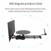 Load image into Gallery viewer, KONOVA Motorized 360 Rotating Spinner Platform Camera Rig for 360 Product Shot