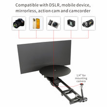 Load image into Gallery viewer, KONOVA Motorized 360 Rotating Spinner Platform Camera Rig for 360 Product Shot