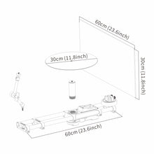 Load image into Gallery viewer, KONOVA Motorized 360 Rotating Spinner Platform Camera Rig for 360 Product Shot