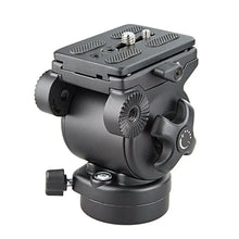 Load image into Gallery viewer, Video Camera Tripod Fluid Drag Head 3/8" Base