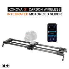 Load image into Gallery viewer, Konova G1 Wireless Motorized Intergrated Carbon Slider