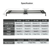 Load image into Gallery viewer, Konova G1 Wireless Motorized Intergrated Carbon Slider