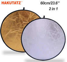 Load image into Gallery viewer, Photography Reflector 5-in-1 Light Reflectors Collapsible Portable Light Diffuser