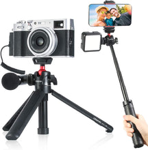 Load image into Gallery viewer, Ulanzi MT-16 Vlog Tripod for Phone Gopro DSLR