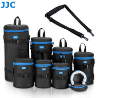 Load image into Gallery viewer, Camera Lens Bag Pouch Case for Canon Lens Nikon Sony Olympus Fuji DSLR Photography Accessories Shoulder Bag Backpack