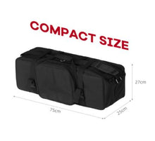 Load image into Gallery viewer, Padded Case for Photography Equipment Shooting Kit Zipper Bag for Tripod Light Stand Monolight Umbrella Photo Studio Accessories