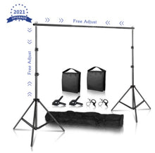 Load image into Gallery viewer, Photography Background Backdrop Stand Frame system Kit