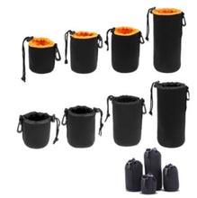 Load image into Gallery viewer, Camera Lens Pouch Bag Neoprene Waterproof Soft Video Camera Lens Pouch Bag Case