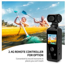 Load image into Gallery viewer, 1.3" Screen Action Camera Pocket Cam 270° Rotatable Wifi Mini Camera