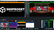 Load image into Gallery viewer, Studio Virtual Set 156 || Vmix ProSet