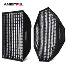 Load image into Gallery viewer, AMBITFUL 60x90cm 22x90cm 30x120cm 35x160cm 95cm Rectangular Octagonal Honeycomb Grid Softbox