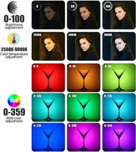 Load image into Gallery viewer, Ulanzi VL120 RGB LED Video Light