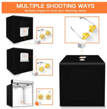 Load image into Gallery viewer, Travor light Box 40 60 80cm Portable Softbox With 3 Colors Background For Studio Photography
