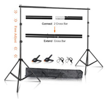 Load image into Gallery viewer, Photography Background Backdrop Stand Frame system Kit
