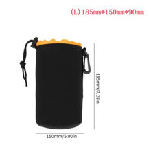 Load image into Gallery viewer, Camera Lens Pouch Bag Neoprene Waterproof Soft Video Camera Lens Pouch Bag Case