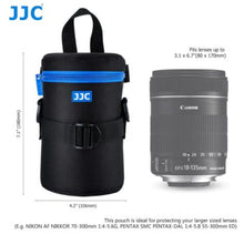 Load image into Gallery viewer, Camera Lens Bag Pouch Case for Canon Lens Nikon Sony Olympus Fuji DSLR Photography Accessories Shoulder Bag Backpack