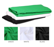 Load image into Gallery viewer, Background Photography Lighting Kit Including 2x2M Photo Muslin Backdrops & Softbox & Light Stand &Portable Bag For Photo Studio