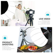 Load image into Gallery viewer, Portable Globe Lantern Softbox Quick Ball Diffuser Bowens Speed Ring Soft Light Modifier 55/65/85cm