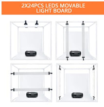 Load image into Gallery viewer, Travor light Box 40 60 80cm Portable Softbox With 3 Colors Background For Studio Photography
