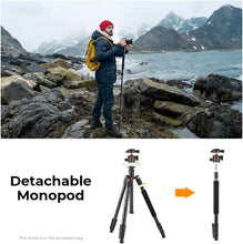 Load image into Gallery viewer, K&F Concept 64 inch Camera Tripod