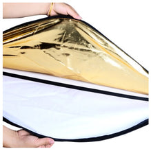 Load image into Gallery viewer, Photography Reflector 5-in-1 Light Reflectors Collapsible Portable Light Diffuser