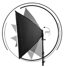 Load image into Gallery viewer, Photography Softbox Lighting Kit Four Lamp Softbox Kit 50x70CM Soft Box Equipment E27 Base
