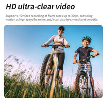 Load image into Gallery viewer, 1.3" Screen Action Camera Pocket Cam 270° Rotatable Wifi Mini Camera