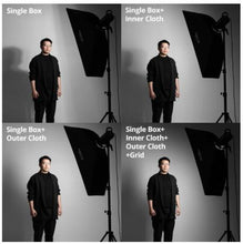 Load image into Gallery viewer, AMBITFUL 60x90cm 22x90cm 30x120cm 35x160cm 95cm Rectangular Octagonal Honeycomb Grid Softbox