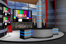 Load image into Gallery viewer, VMIX VIRTUAL SET 1 - 3 CAMERA - 2 TALENT