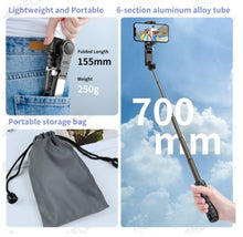 Load image into Gallery viewer, Q18 Desktop Following the shooting Mode Gimbal Stabilizer for iPhone Cell Phone Smartphone