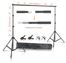Load image into Gallery viewer, Photography Background Backdrop Stand Frame system Kit