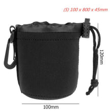 Load image into Gallery viewer, Camera Lens Pouch Bag Neoprene Waterproof Soft Video Camera Lens Pouch Bag Case