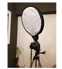 Load image into Gallery viewer, Foldable On-top 40cm Round Soft Box Flash Diffuser