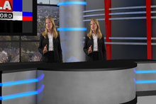 Load image into Gallery viewer, VMIX VIRTUAL SET 1 - 3 CAMERA - 2 TALENT