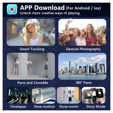 Load image into Gallery viewer, Q18 Desktop Following the shooting Mode Gimbal Stabilizer for iPhone Cell Phone Smartphone