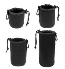 Load image into Gallery viewer, Camera Lens Pouch Bag Neoprene Waterproof Soft Video Camera Lens Pouch Bag Case