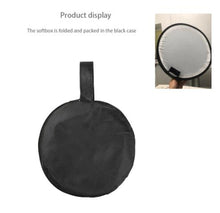 Load image into Gallery viewer, Foldable On-top 40cm Round Soft Box Flash Diffuser