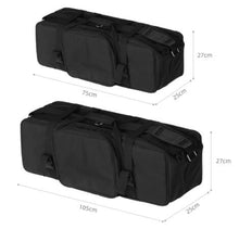Load image into Gallery viewer, Padded Case for Photography Equipment Shooting Kit Zipper Bag for Tripod Light Stand Monolight Umbrella Photo Studio Accessories