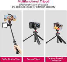 Load image into Gallery viewer, Ulanzi MT-16 Vlog Tripod for Phone Gopro DSLR