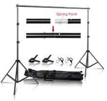 Load image into Gallery viewer, Photography Background Backdrop Stand Frame system Kit