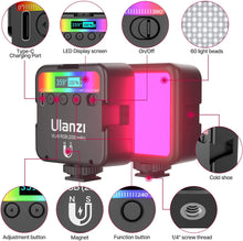 Load image into Gallery viewer, Ulanzi VL49 RGB Mini LED Video Light