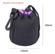 Load image into Gallery viewer, Camera Lens Pouch Bag Neoprene Waterproof Soft Video Camera Lens Pouch Bag Case