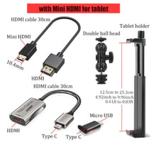Load image into Gallery viewer, Android Phone Tablet as Camera Monitor Camcorder HDMI Adapter