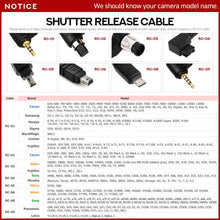 Load image into Gallery viewer, Konova Shutter Release Cable