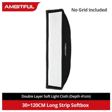 Load image into Gallery viewer, AMBITFUL 60x90cm 22x90cm 30x120cm 35x160cm 95cm Rectangular Octagonal Honeycomb Grid Softbox