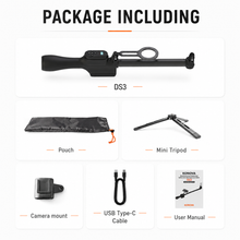 Load image into Gallery viewer, KONOVA DS3 Motorized Slider Monopod, Telescopic Selfie Stick for DJI Osmo Pocket 3 &amp; 4
