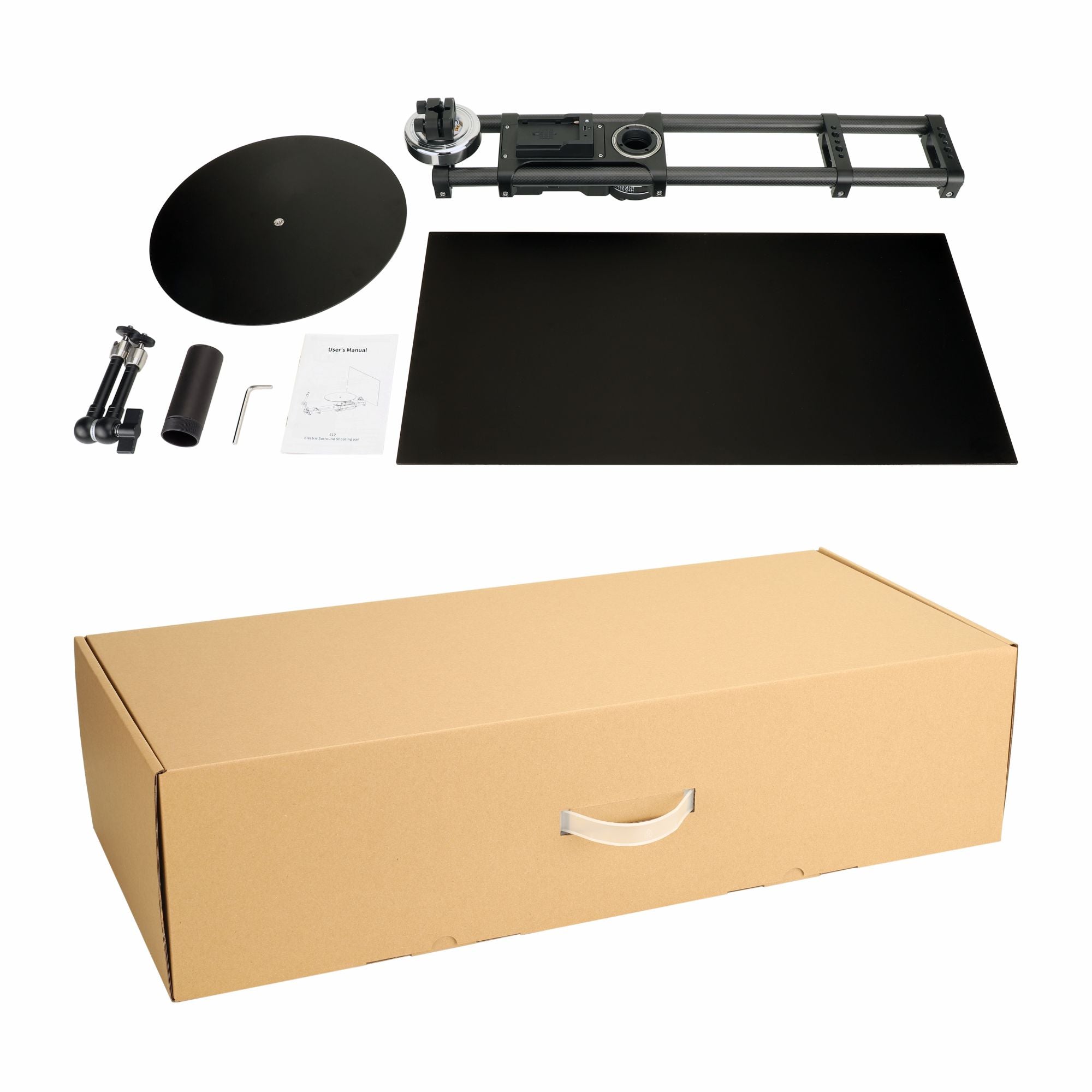 KONOVA Motorized 360 Rotating Spinner Platform Camera Rig for 360 Prod ...