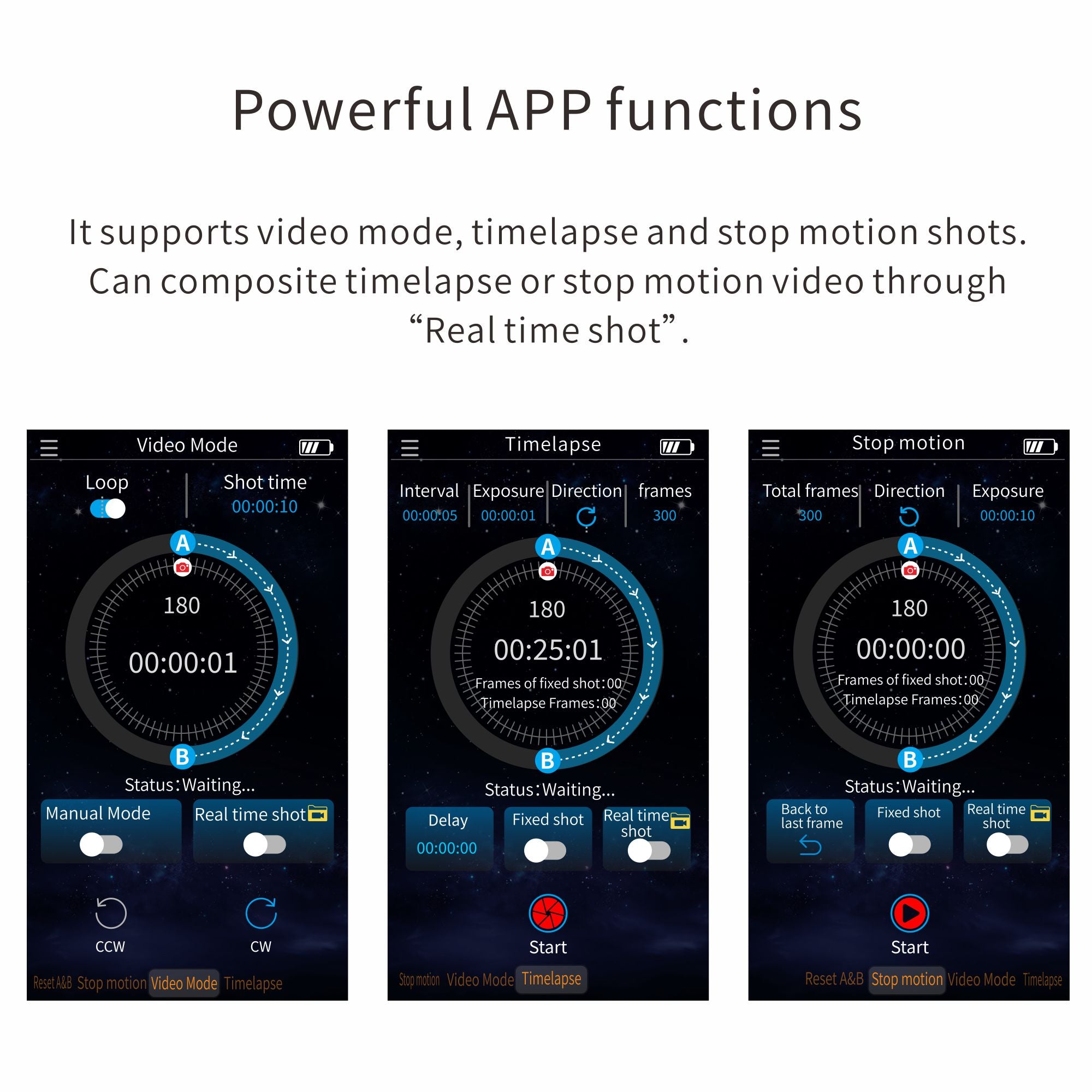 KONOVA Motorized 360 Rotating Spinner Platform Camera Rig for 360 Prod ...