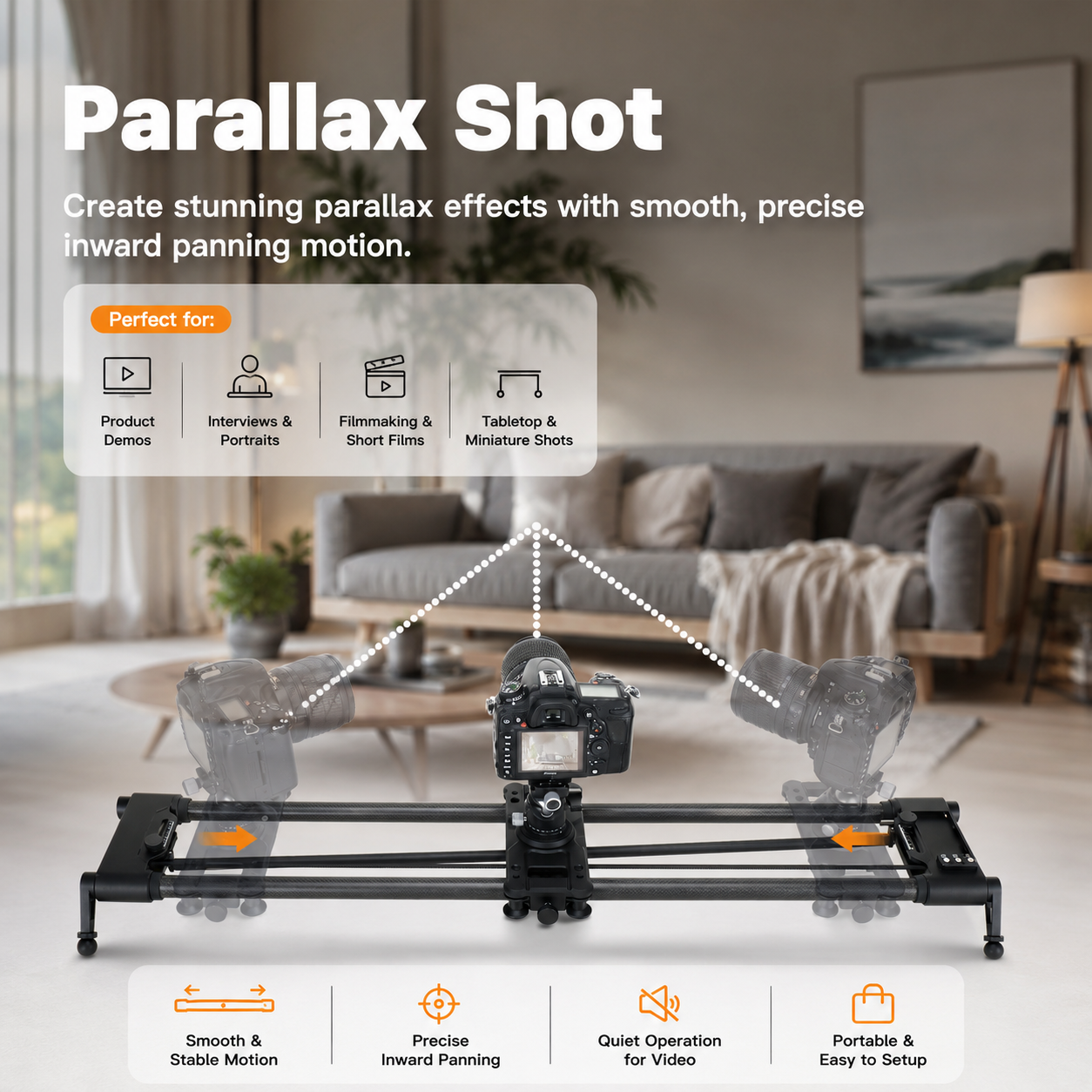 Konova G1 Wireless Motorized Intergrated Carbon Slider – konovaphoto